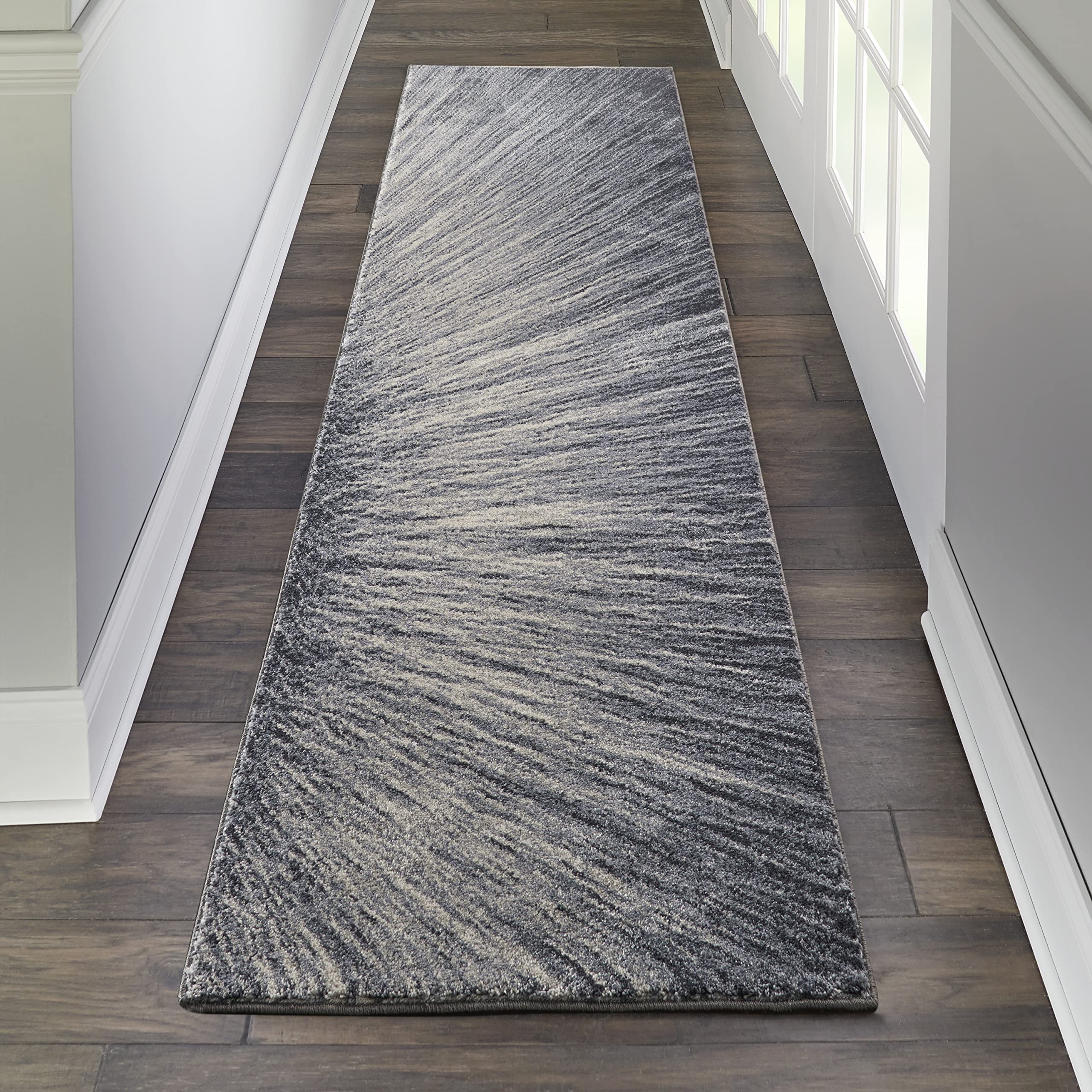 Kathy Ireland Home Moroccan Celebration Eclectic Blue/Grey 2'2