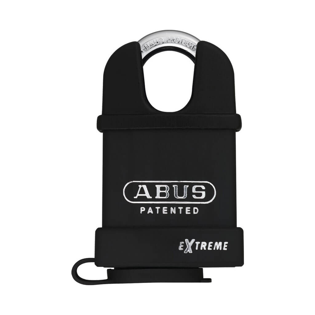 ABUS 83WPCS/53 2-1/4 Inch Body x 15/16 Inch Guard Closed Shackle Extreme Weather Hardened Steel Padlock - Heavy Duty Security for Outdoor Gates, Storage Units & Construction Sites
