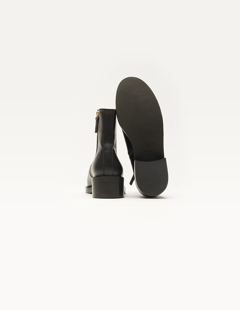 Virginie Black Leather Ankle Boots for Women - Stylish & Comfortable for Work, Casual Outfits & Evening Wear