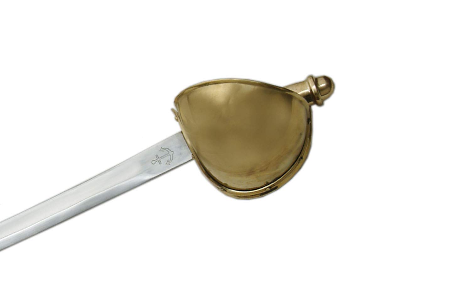 Authentic Szco Naval Cutlass Sword - Pirate Replica Sword with Leather Sheath | Perfect for Costumes, Historical Reenactments & Collectors