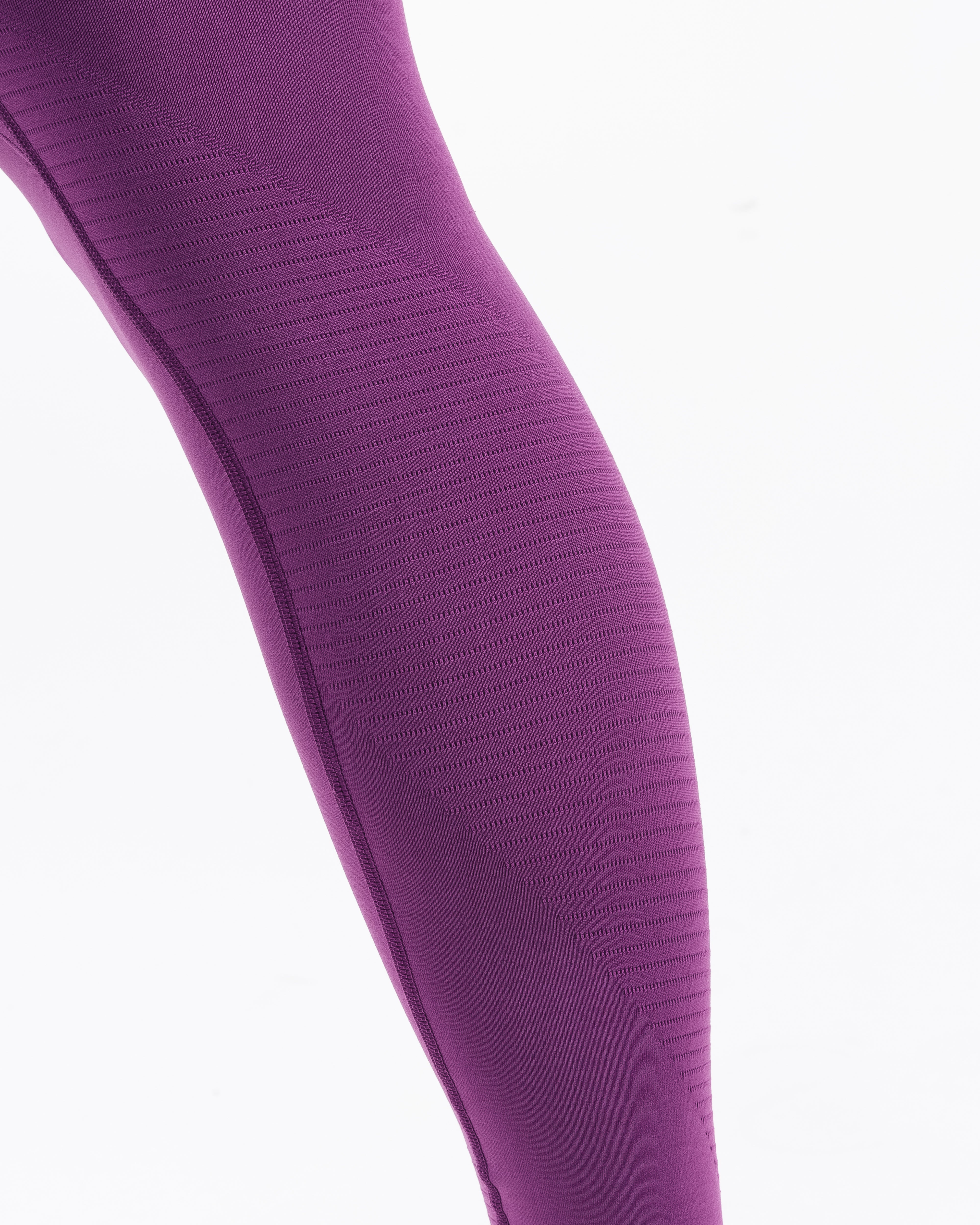 Revive High Waist Yoga Leggings - Purple Noir for Women, Tummy Control Workout Pants - Perfect for Gym, Running & Lounge Wear