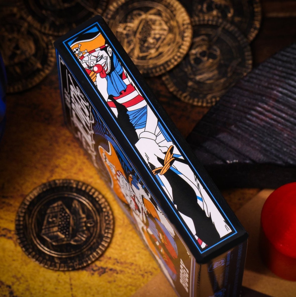 One Piece Playing Cards - Buggy the Clown Anime Deck | Official Licensed Collectible Card Game for Fans | Perfect for Game Nights, Cosplay Events & Anime Conventions