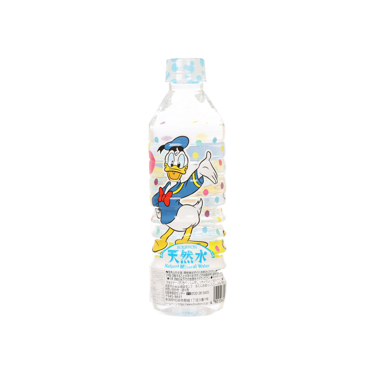 **Disney Characters BOURBON Natural Mineral Water (500mL) - Hydrating & Refreshing for Kids, Parties, and Everyday Use**