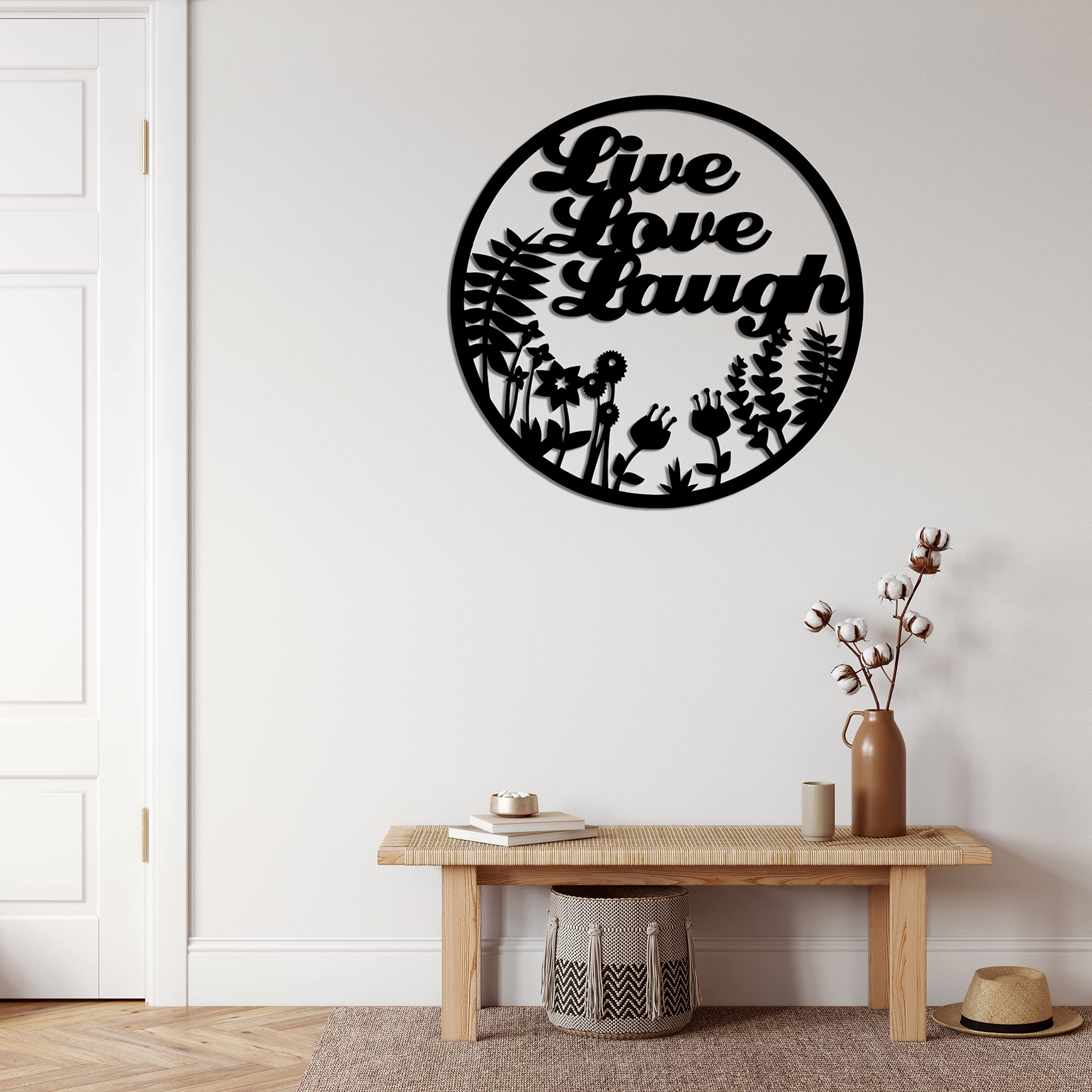 Live Love Laugh Metal Wall Art - 28