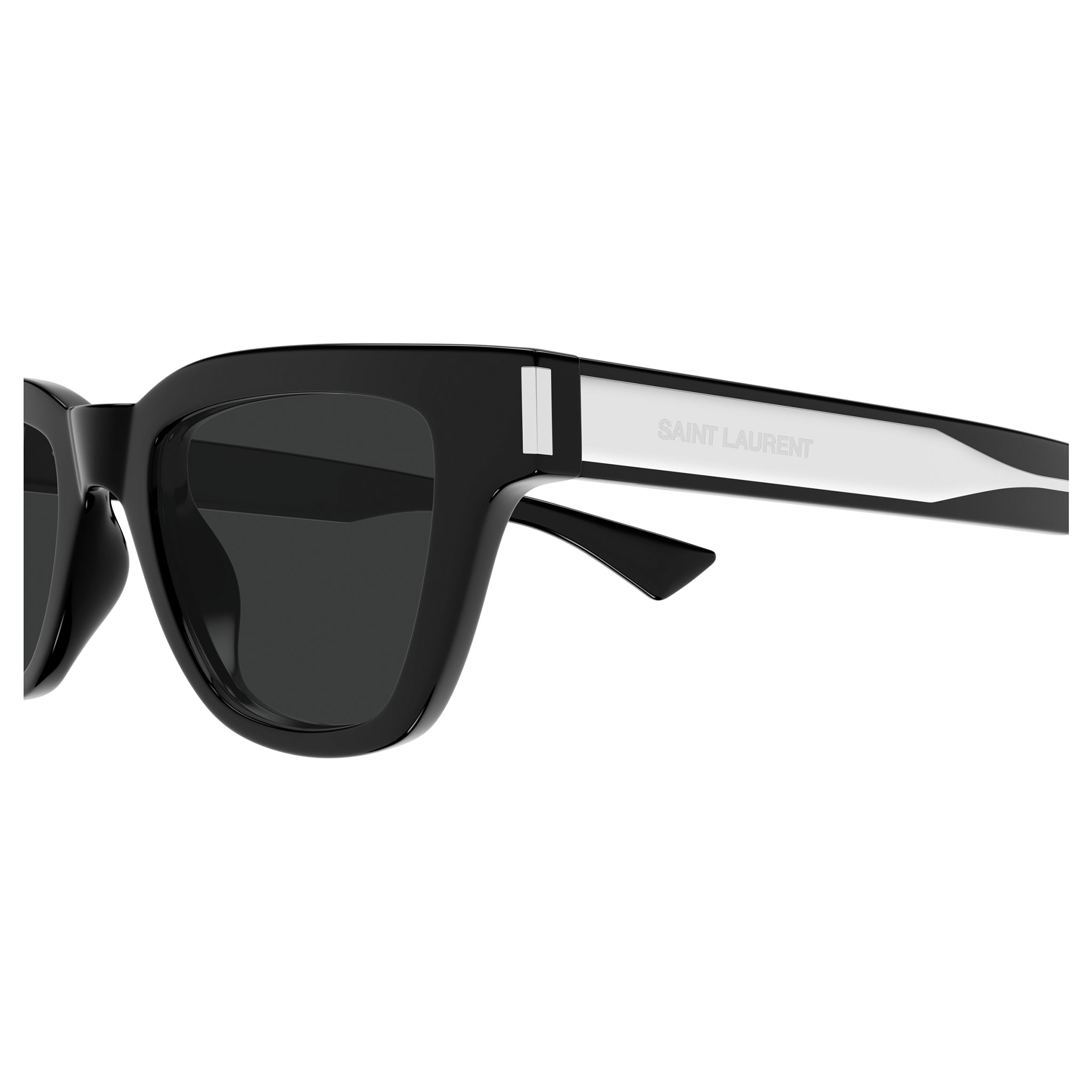 Saint Laurent SL 789 Jacques 001 Black Sunglasses - Luxury Designer Shades for Women & Men - Perfect for Outdoor Activities, Beach & Driving