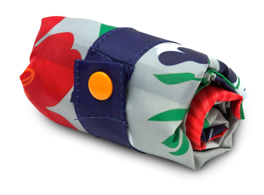 LOQI Eco-Friendly Tote Bag - FOREST Collection by Cristina Caramida | Reusable Shopping Bag for Groceries, Beach & Daily Use