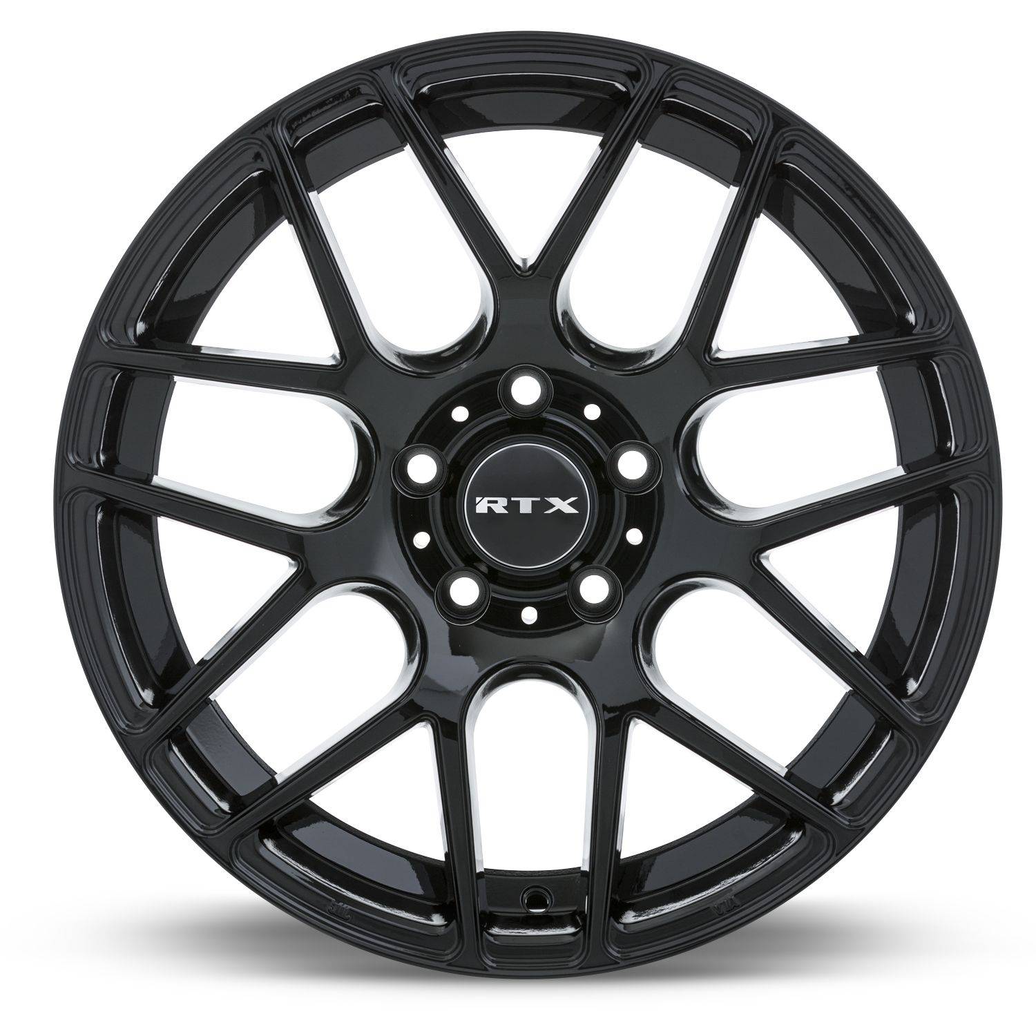 RTX Envy 16x6.5 Inch Alloy Wheels - 5x114.3 Bolt Pattern, 38mm Offset, 73.1mm Center Bore - Perfect for Honda Civic, Toyota Camry & Other Sedans - Upgrade Your Ride's Style & Performance