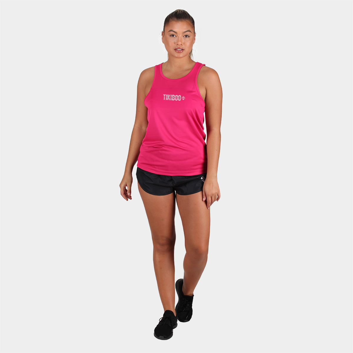High Visibility Pink Reflective Safety Vest for Running, Cycling & Outdoor Activities - ReflecTech Lightweight Mesh Vest for Men & Women