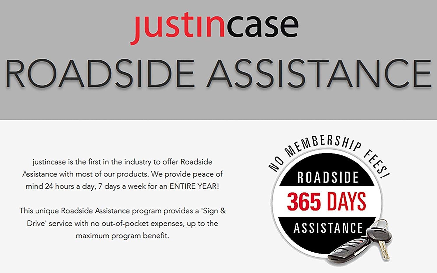 Heavy-Duty 6 Gauge Jumper Cables for Car Battery - Justin Case Smart Booster Cables with Conductor Wire & 365 Days Roadside Assistance - Perfect for Emergency Car Jump Starts, Roadside Breakdowns, and Winter Weather Preparedness