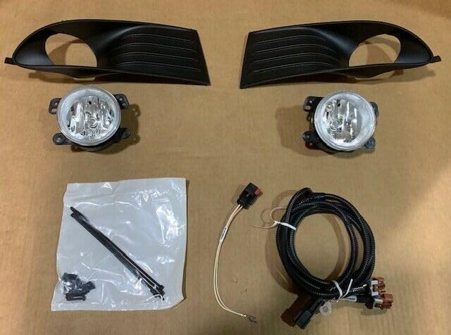 Genuine Chrysler 82212062 Complete Fog Light Kit - Replacement Headlight Assembly for Chrysler Vehicles | Perfect for Night Driving and Low Visibility Conditions