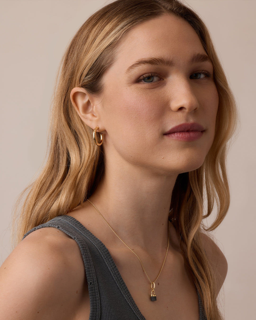 Carter Small Hoops Earrings for Women - Dainty Gold Hoop Earrings for Everyday Wear | Perfect for Work, Date Night & Casual Outfits