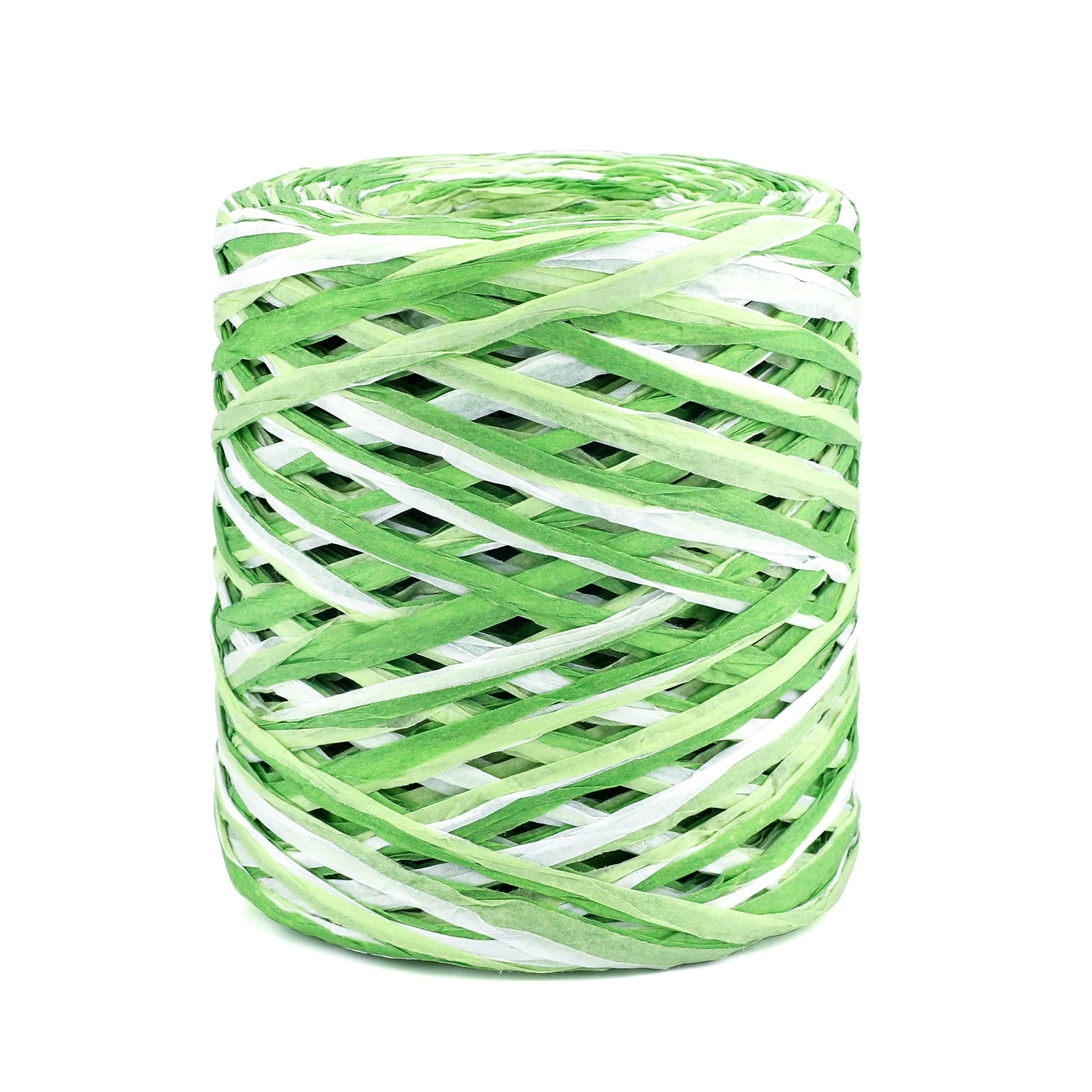 524 Feet Raffia Ribbon - Natural Paper Gift Wrapping String & Twine for DIY Crafts, Party Decorations | Perfect for Gift Wrapping, Wedding Favors, and Home Decor