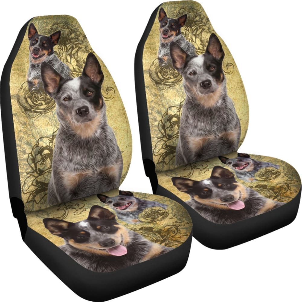 Durable Australian Cattle Dog Car Seat Covers for Pets - Waterproof & Non-Slip Protection | Perfect for Travel, Outdoor Adventures & Daily Commutes