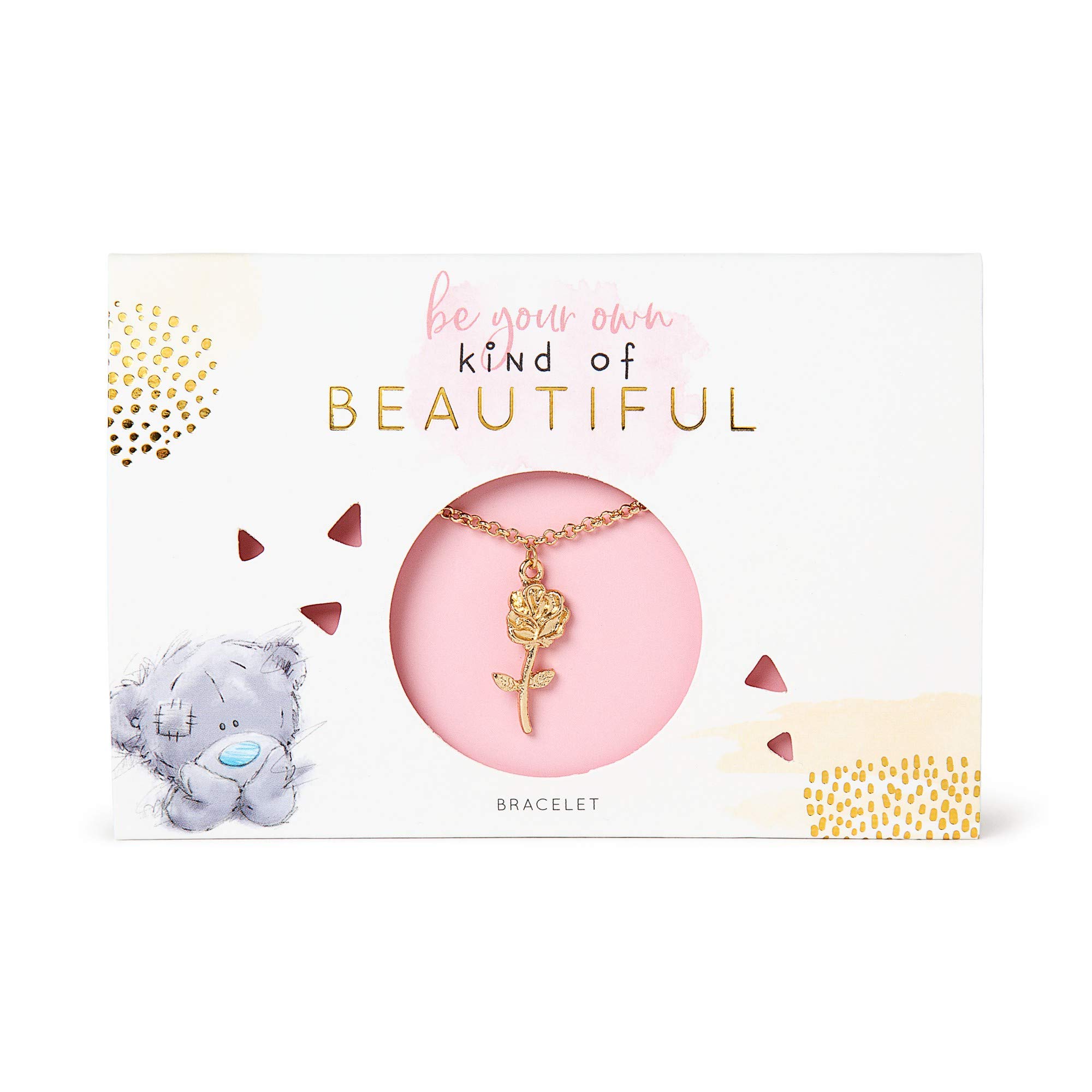 Me to You AGJ01026 Beautiful Rose Bracelet - Elegant Jewelry Gift for Women, Perfect for Valentine's Day, Anniversary & Special Occasions