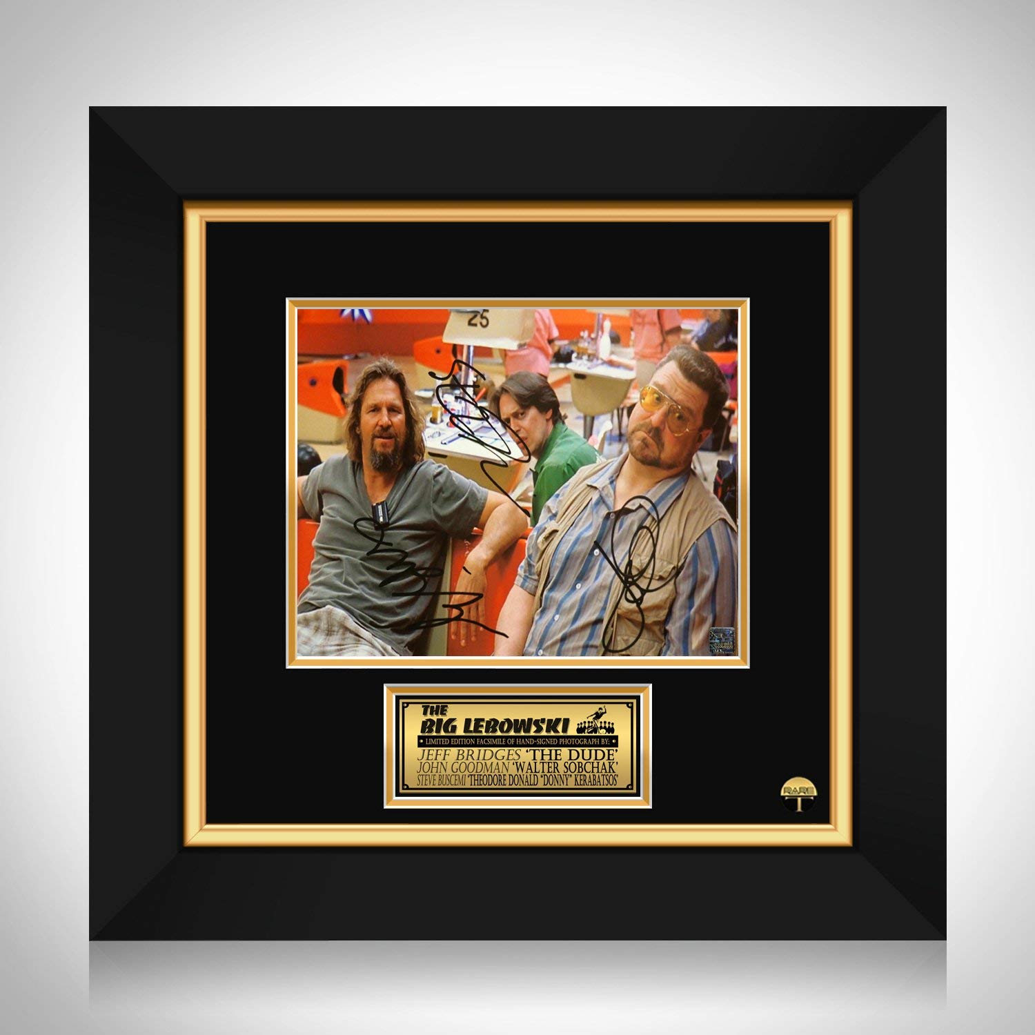 The Big Lebowski Limited Signature Edition Licensed Movie Photo Custom Frame - Rare Collectible for Fans & Home Theater Decor