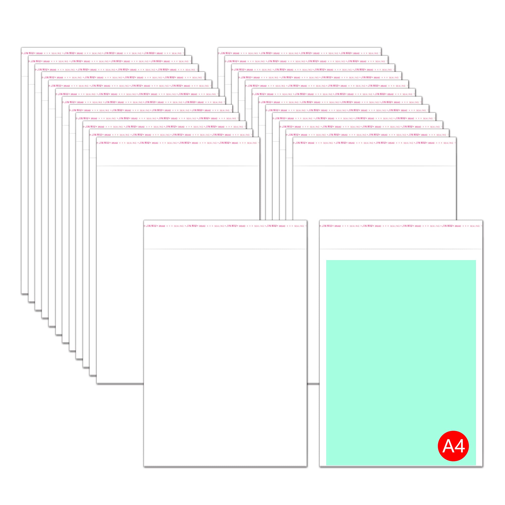 200pcs Clear Self Stick Cello Bags 9×12
