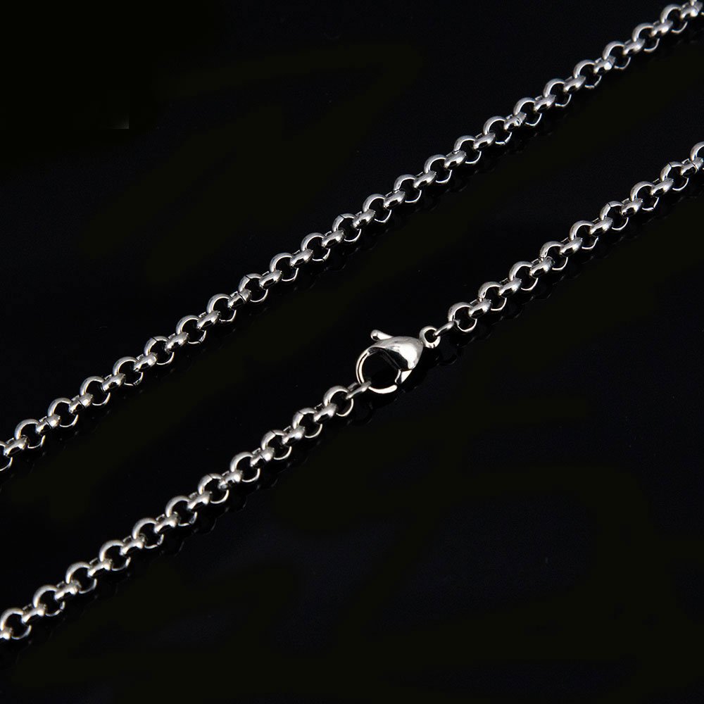 30mm Essential Oil Diffuser Necklace - Hypoallergenic Magnetic Aromatherapy Pendant with 24