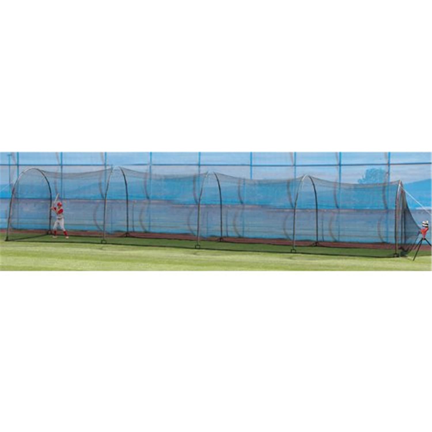 Heater Sports Xtender 54' Baseball & Softball Batting Cage for Indoor/Outdoor Training - Perfect for Backyard Practice, Hitting Drills & Team Training Sessions
