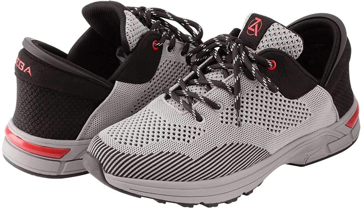 ZEBA Men's Hands Free Slip-On Walking Shoes - Comfortable Lightweight Sneakers for Walking, Travel & Daily Wear | Perfect for Commuting, Running Errands & Casual Outings