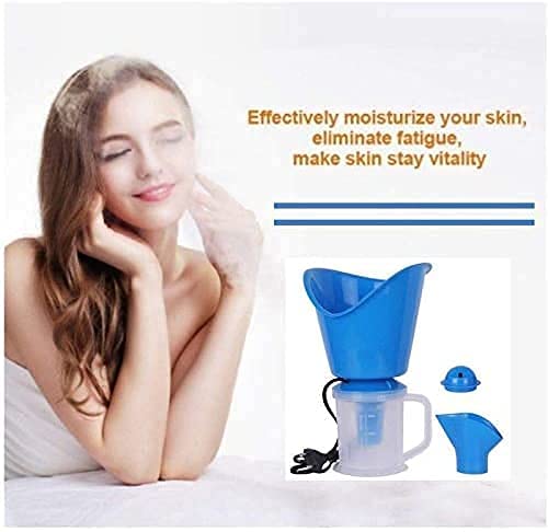 FYCAN 3-in-1 Facial Steamer & Vaporizer for Face, Nose & Cough Relief - Portable Steam Inhaler Machine with Nozzle for Adults & Kids - Perfect for Cold Relief, Sinus Congestion & At-Home Spa Treatments