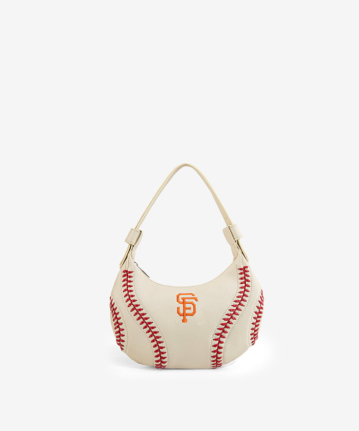 MLB San Francisco Giants Hobo Bag - Official Licensed Shoulder Bag for Women & Men - Perfect for Baseball Games, Travel & Everyday Use