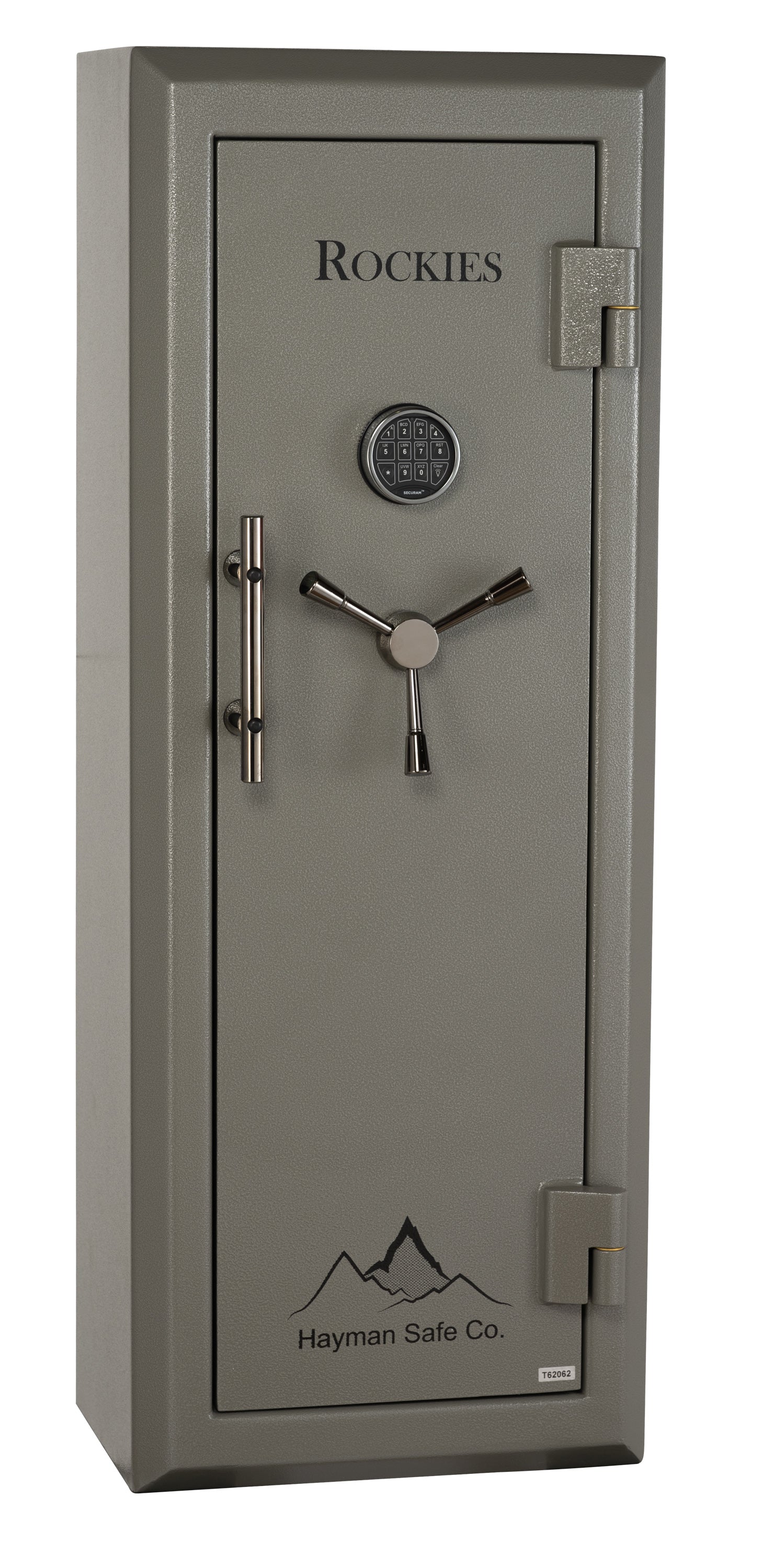 Hayman RK 5922 Rockies Gun Safe - Heavy Duty Biometric Rifle Safe for Home & Office Security - Perfect for Firearm Storage in Bedroom, Closet or Garage