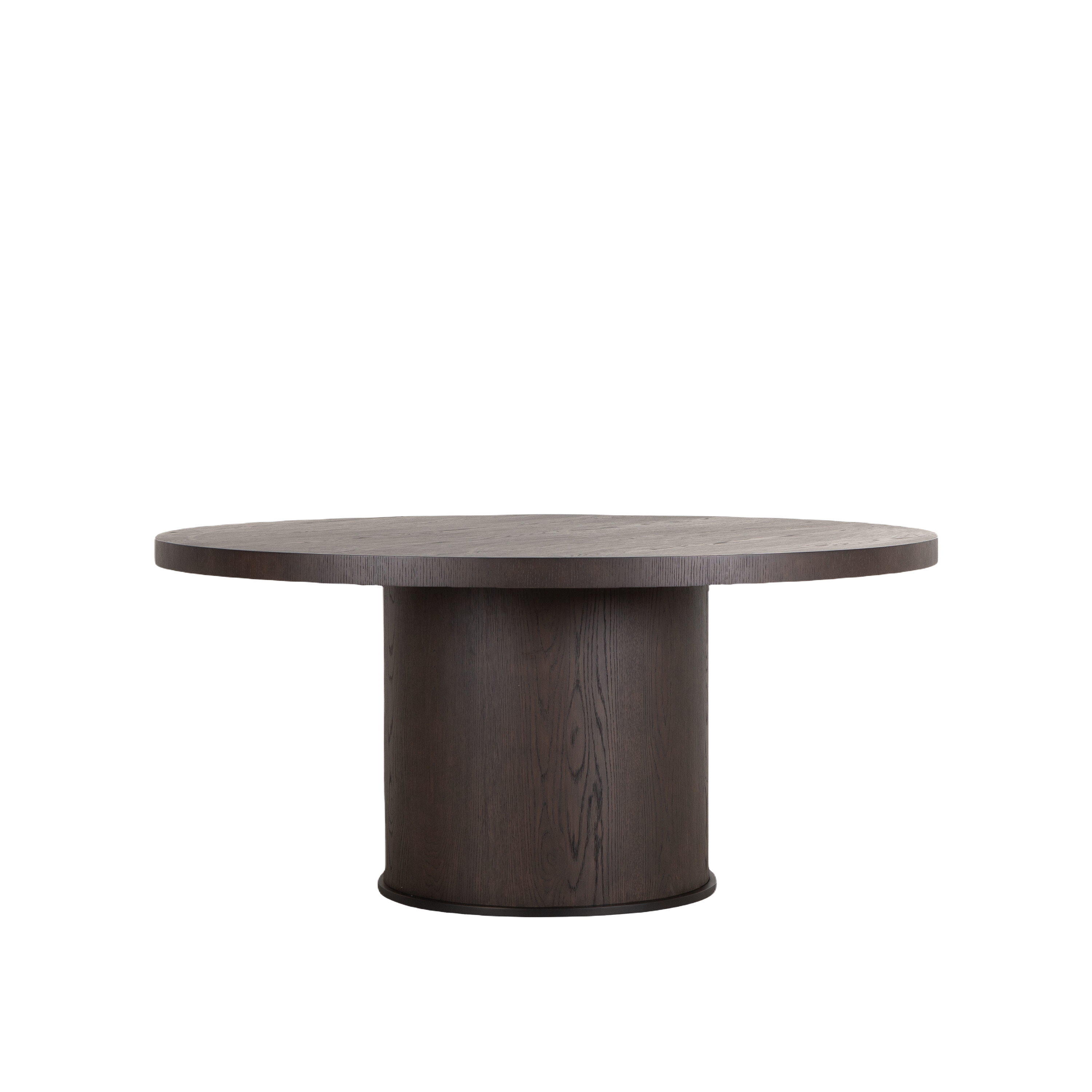 Round Altar Dining Table - Modern Wooden Farmhouse Style for Kitchen, Dining Room & Outdoor Patio - Perfect for Family Gatherings & Entertaining Guests