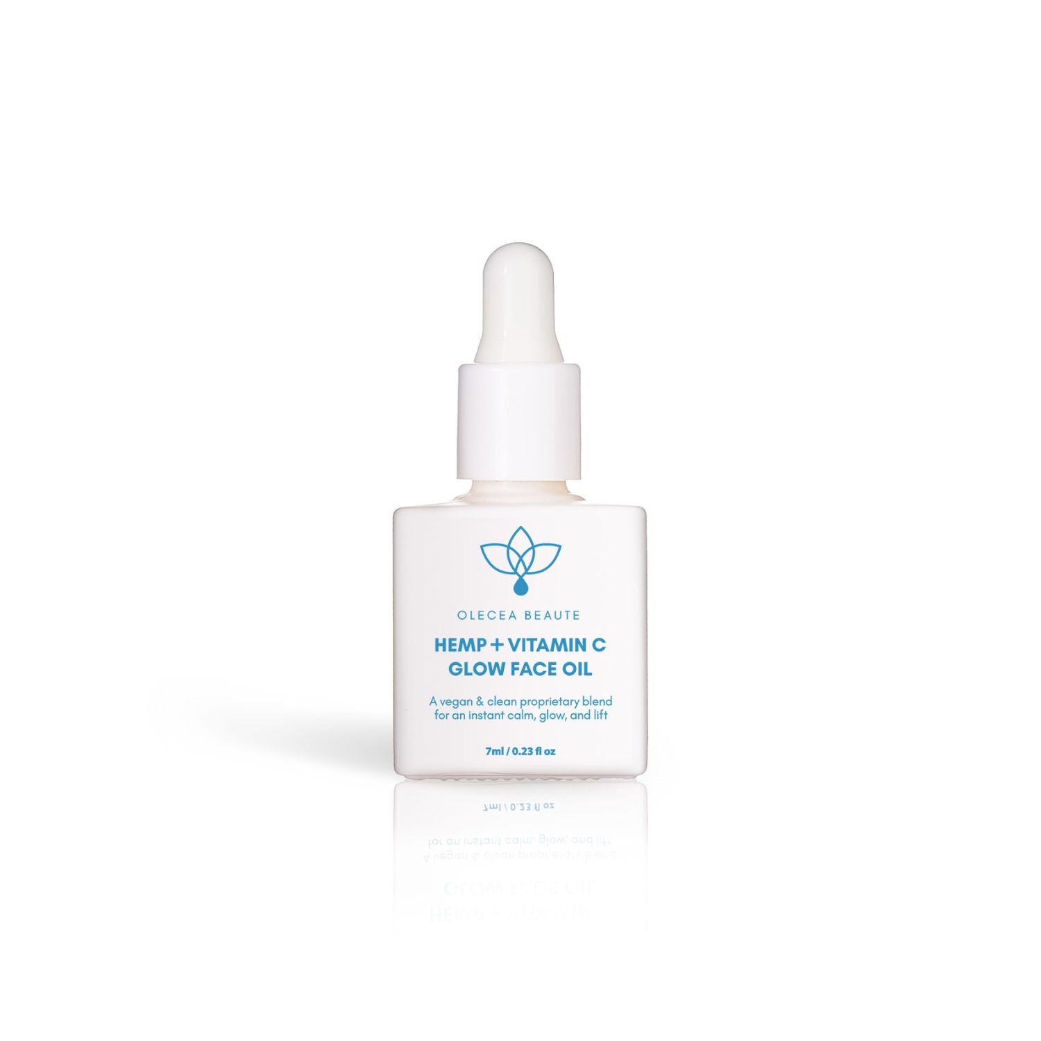 Organic Hemp & Vitamin C Face Oil for Glowing Skin - 7ml Travel Size (0.23 fl oz) - Perfect for On-the-Go Skincare & Airplane Travel