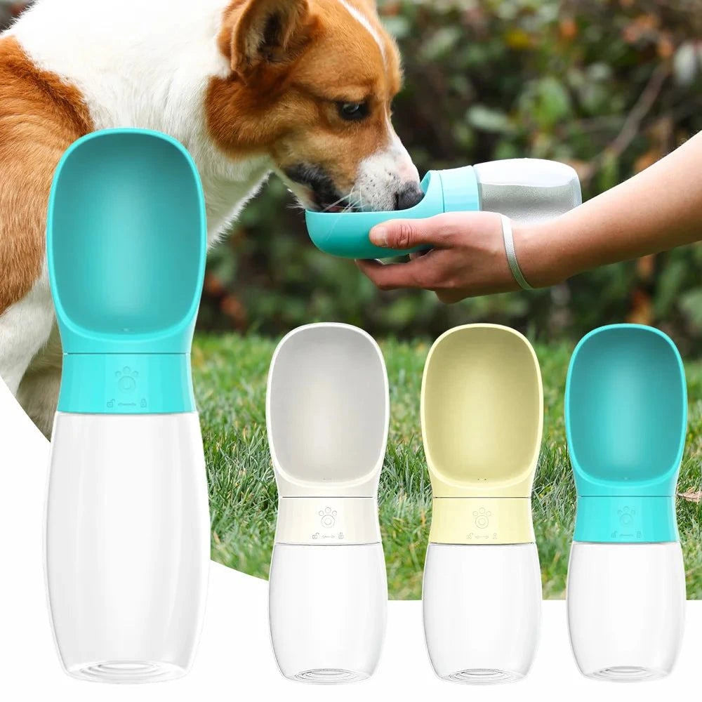 Portable Dog Water Bottle for Small Dogs & Puppies - Leak-Proof Outdoor Pet Feeder for Walking, Hiking, and Travel
