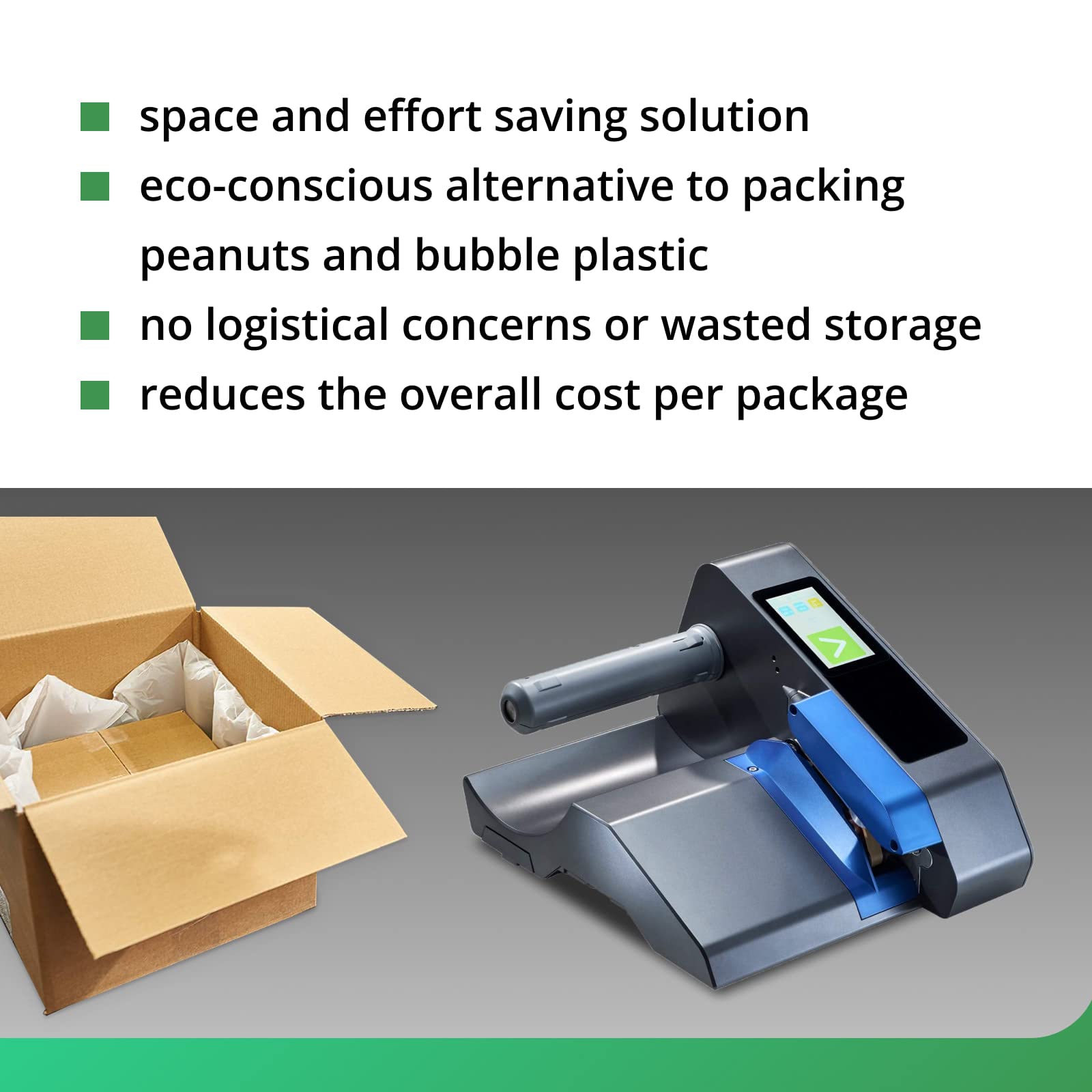 Eco-Friendly PlantWave-7.1 Biodegradable Air Pillows for Packaging - 8