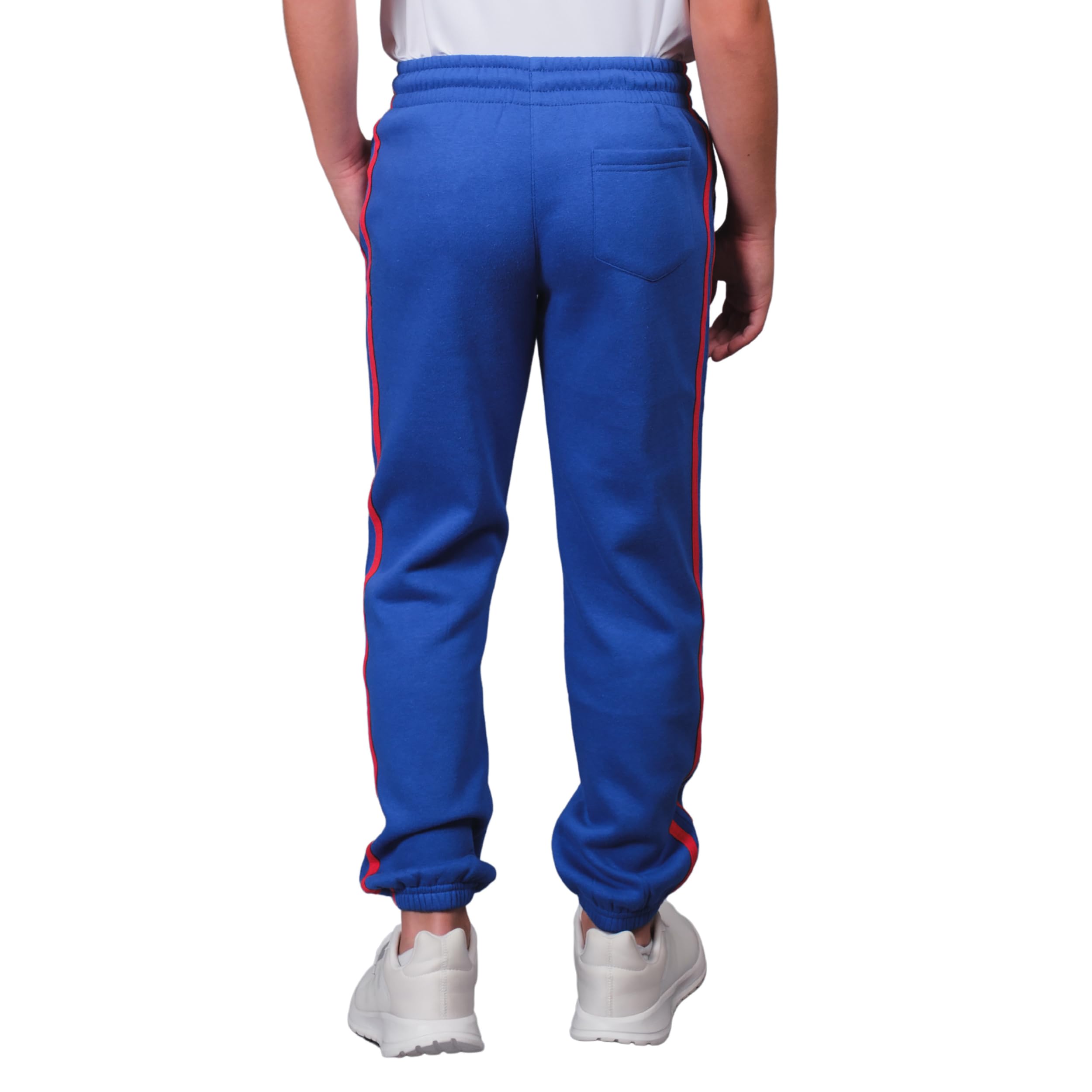 **NFL Official Youth Super Soft Striped Jogger Sweatpants for Game Day - Comfortable & Stylish for Sports, School & Casual Wear**
