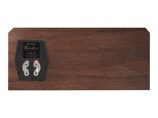 Paradigm Founder 70LCR Bookshelf Speakers - High-Fidelity Audio for Home Theater & Music Listening | Perfect for Living Rooms, Studios & Audiophile Setups