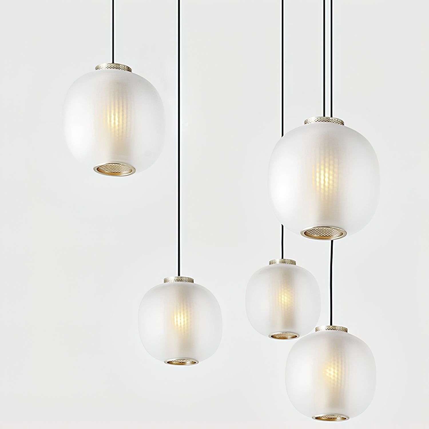 Bloom Glass Pendant Light - Modern Hanging Fixture for Kitchen Island, Dining Room & Bedroom Lighting | Dimmable LED Chandelier for Home Decor
