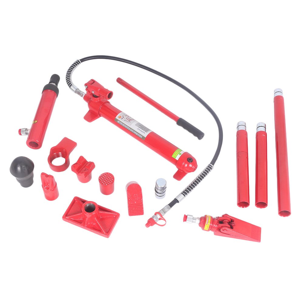 10 Ton Hydraulic Bottle Jack - Heavy Duty Car Lift for Auto Body Frame Repair, Vehicle Maintenance & Emergency Roadside Assistance - Professional Garage Tool Kit for Mechanics & DIY Enthusiasts