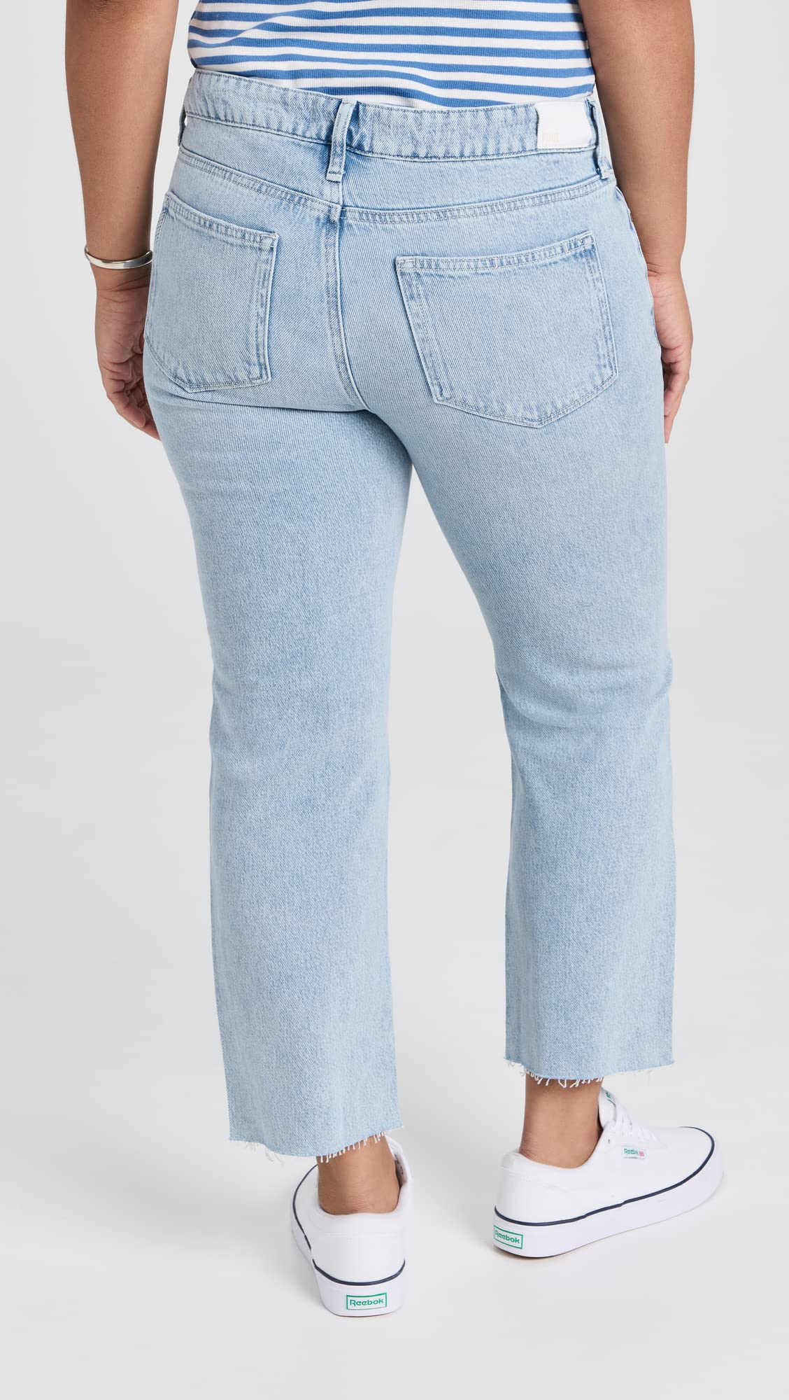 PAIGE Women's Noella Straight Leg Jeans - High Waist Denim Pants for Casual Wear & Everyday Outfits