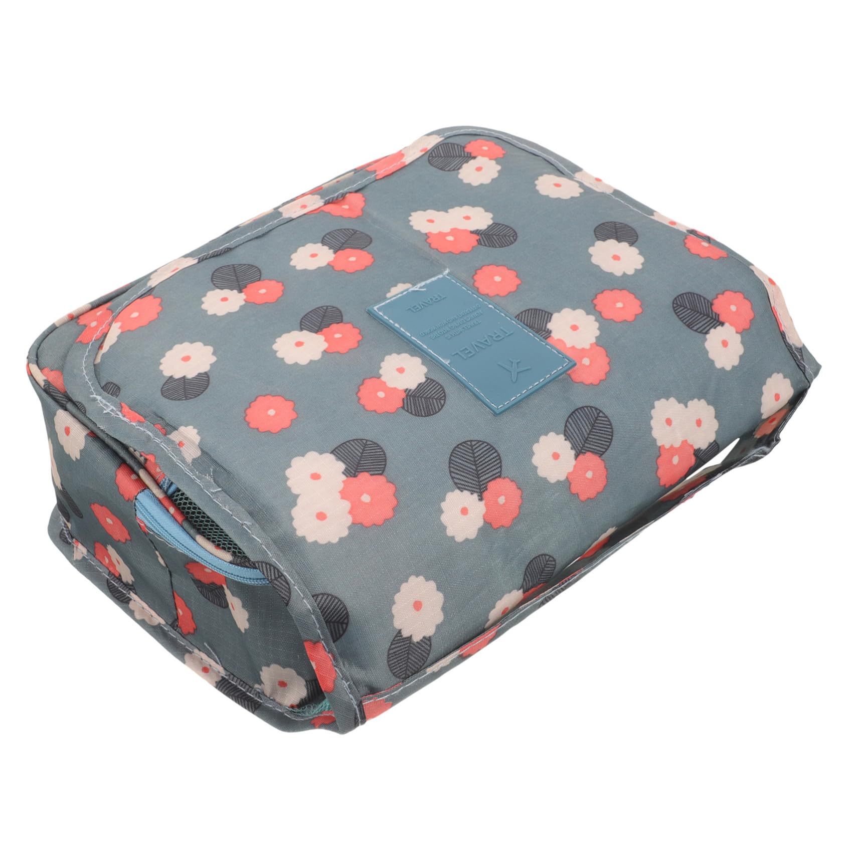 Healeved Hanging Travel Toiletry Bag for Women - Waterproof Makeup & Shower Organizer with Multiple Pockets - Perfect for Vacation, Gym, Camping & Business Trips - Portable Polyester Cosmetic Storage Bag