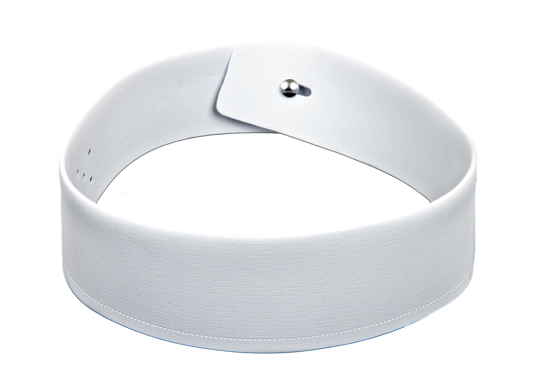 Soft Clergy Collar #3 - Comfortable & Breathable White Clerical Collar for Priests, Pastors & Ministers - Perfect for Church Services, Weddings & Religious Ceremonies