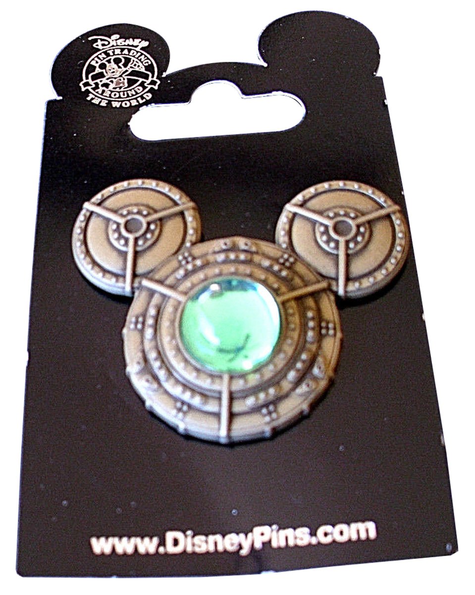 Vintage Steampunk Mickey Mouse Disney Pin - Collectible Enamel Lapel Pin for Disney Fans, Cosplay & Theme Park Outfits