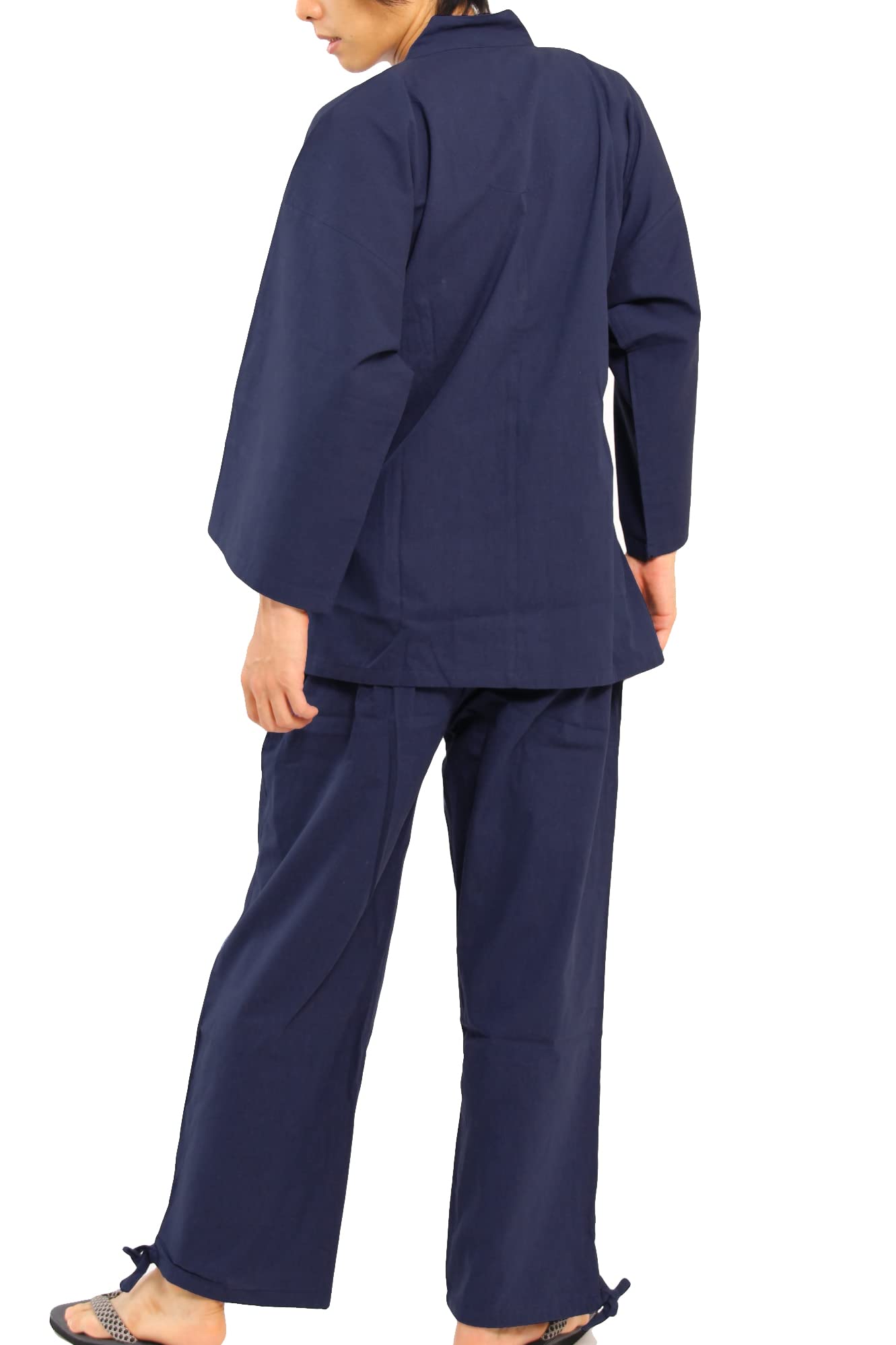 Japanese Traditional Samue Kimono Pajamas for Men & Women - Comfortable Cotton Loungewear for Yoga, Meditation and Relaxation at Home