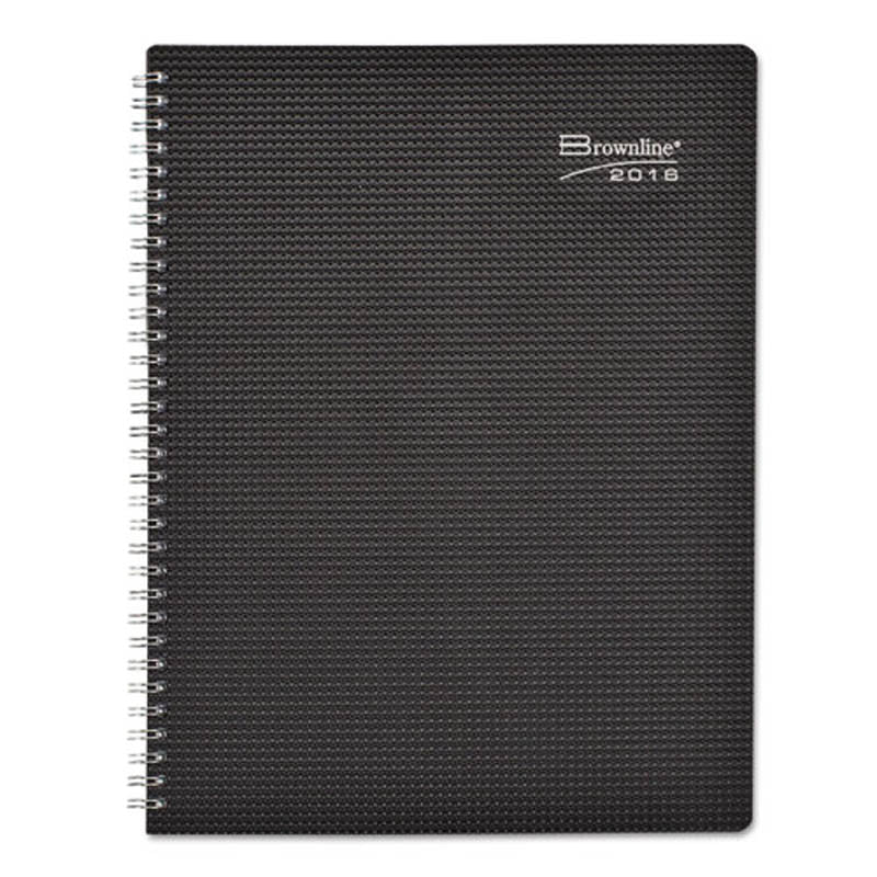 2026 Duraflex Weekly Planner - 11 x 8.5 Inches, Black | Premium Academic & Business Organizer for Productivity, Time Management & Goal Tracking