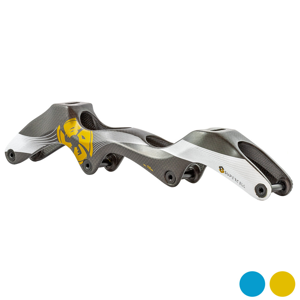 Bont Supercell V2 XX Firm Frame 4x110mm Speed Skating Wheels - Perfect for Indoor Rinks & Outdoor Track Racing