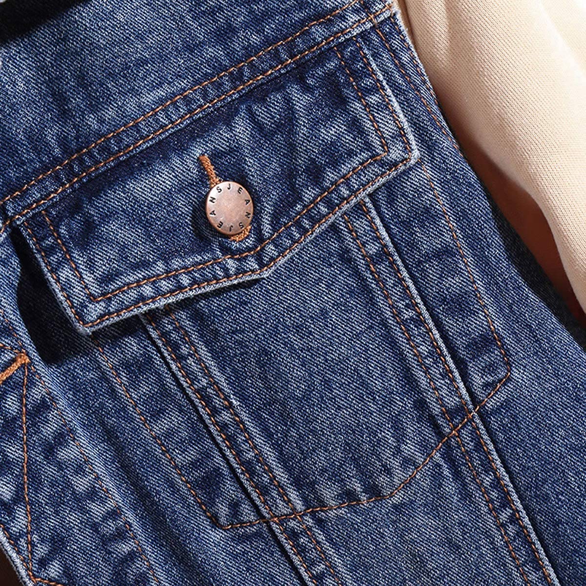 Men's Sleeveless Denim Jacket - Button Down Casual Vest for Spring & Summer | Lightweight Jeans Outwear for Streetwear, Outdoor Activities & Music Festivals