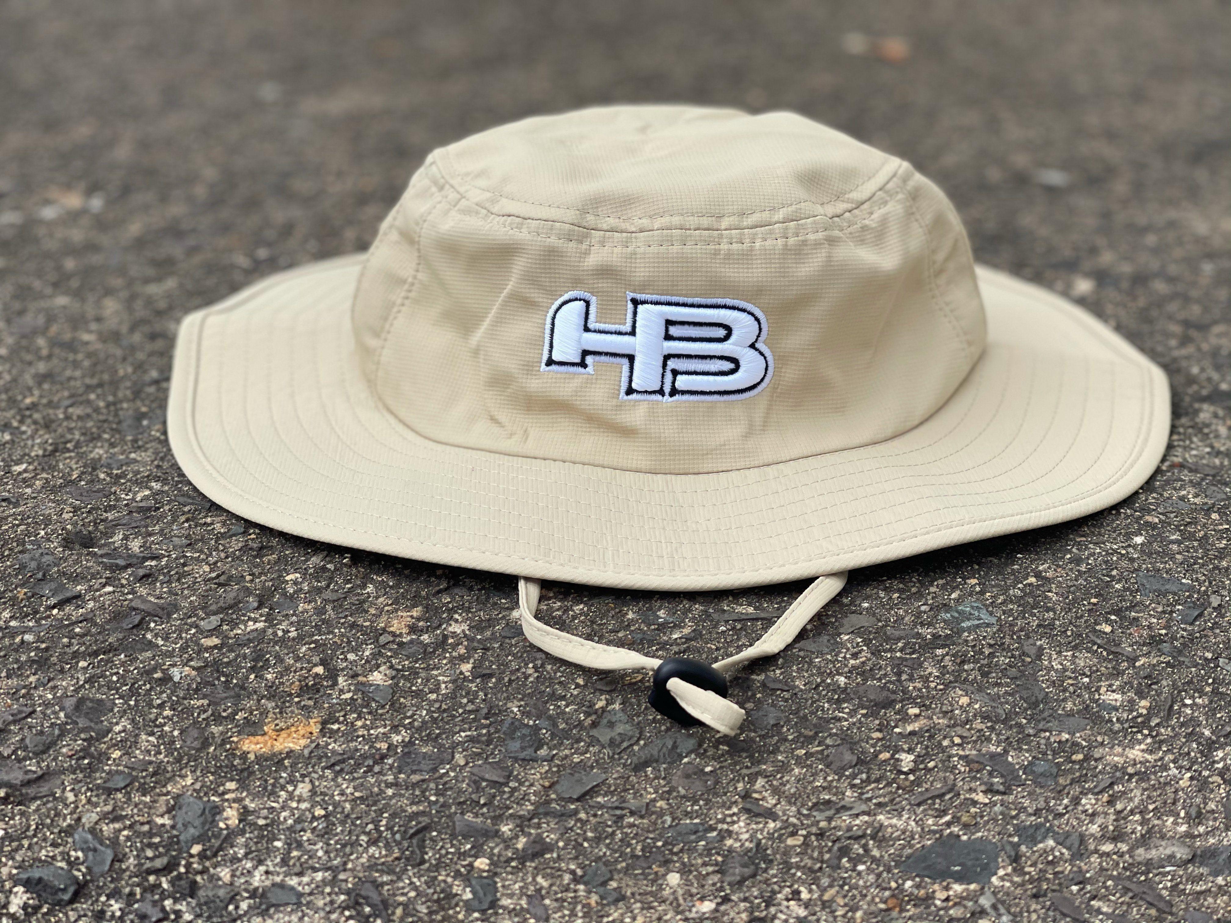 HB Sports Exclusive Pacific 1946 Boonie Bucket Hat - Vintage Military Style Sun Hat for Men & Women - Perfect for Outdoor Hiking, Fishing, and Beach Adventures