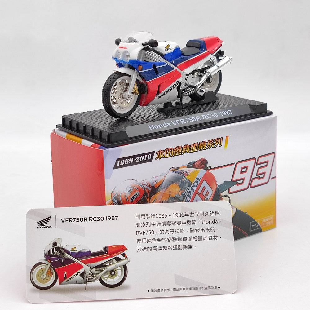 1/24 Scale Diecast Motorcycle Model - Honda CB750, Valkyrie, VFR750R, GORILLA, Goldwing, RC213V - Collector's Gift for Bike Enthusiasts - Perfect for Display, Gifts & Motorcycle Decor