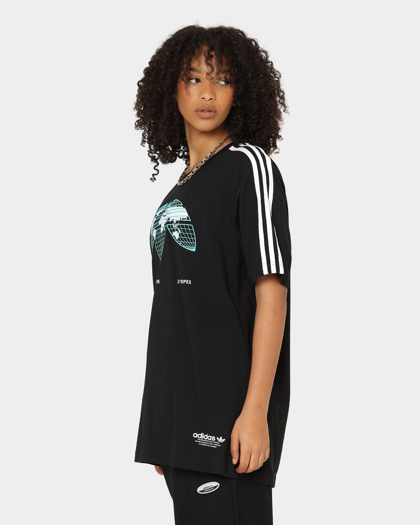 Adidas Graphics United T-Shirt for Men - Black Cotton Short Sleeve Tee - Casual Wear, Street Style & Gym Outfit