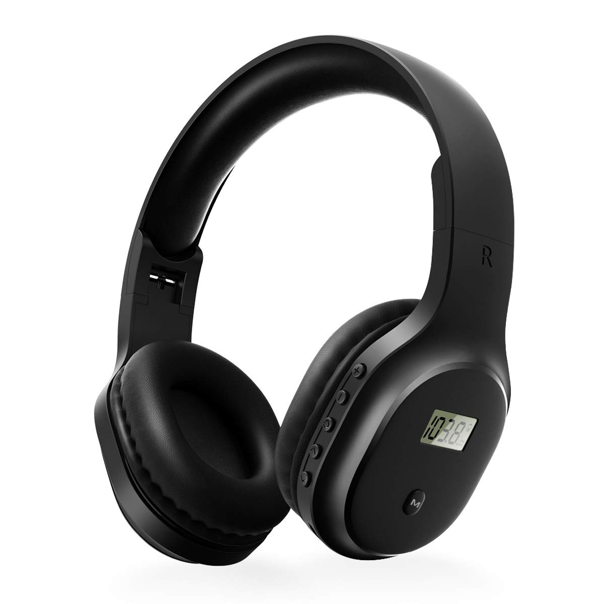 Best Rechargeable Portable FM Radio Headphones with Strong Reception - Wireless Walkman Headset for Jogging, Cycling, Lawn Mowing & Meetings | Perfect for Outdoor Activities, Commuting & Office Use