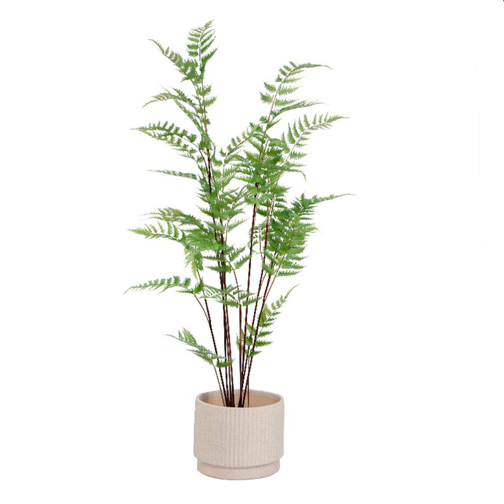 Fevilady 135cm Artificial Tree in Pot - Realistic Fake Tree for Home, Garden, Indoor & Outdoor Decor - Perfect for Living Room, Office, Patio, and Gift Giving (Color: B)