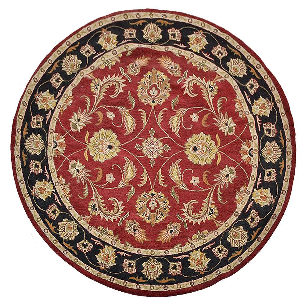 Premium Arak Hand Tufted Wool Rug - Soft & Durable Moroccan Style Area Rug for Living Room, Bedroom, or Office Decor