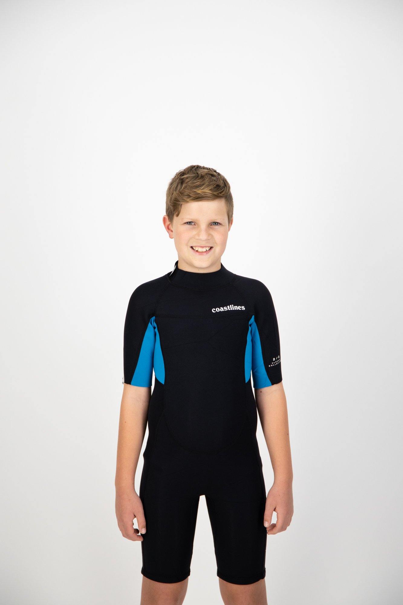 Classic Boys 2/2 Back Zip Springsuit - Soft Cotton Baby Romper for Newborns & Toddlers - Perfect for Playtime, Daycare & Family Outings