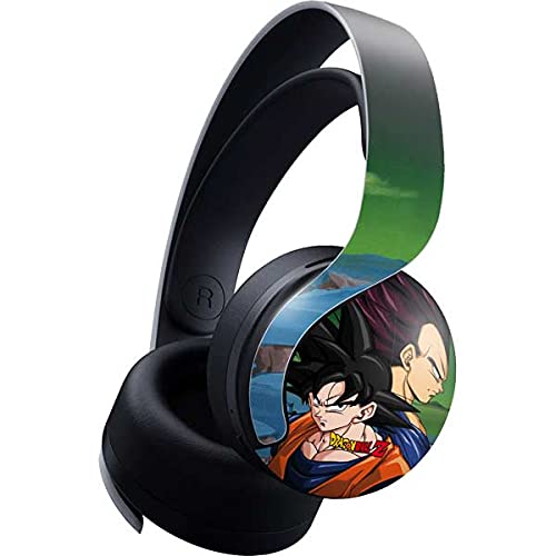 Officially Licensed Dragon Ball Z Goku & Vegeta Gaming Skin Decal for PS5 Pulse 3D Wireless Headset - Custom Protective Vinyl Wrap for Gamers | Perfect for Gaming Setups, Collectors & Anime Fans